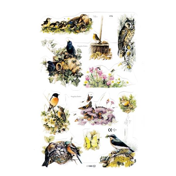 サイズ：約幅23.5×高さ16.0cm素　材：紙製※定形外郵便物OKブランド：マメロックデザイン：クロモス  動物 自然 フクロウ 小鳥 卵ハイセンスで美しいクロモス。大自然の中の生き物たちを描いています♪色鮮やかで生命の息吹が感じられます...