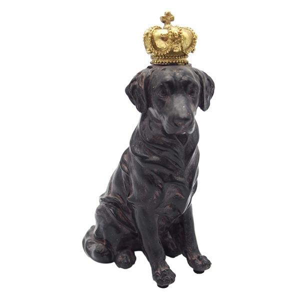 イヌの置物 オブジェ オーナメント ラブラドール 成犬 王冠 ガーデンマスコット Buyee Buyee 日本の通販商品 オークションの代理入札 代理購入