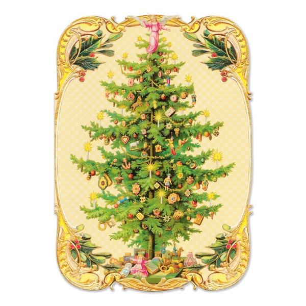 Michel Studio クリスマスカード クリスマスツリー 封筒付き レトロ グリーティングカード Buyee Buyee Jasa Perwakilan Pembelian Barang Online Di Jepang