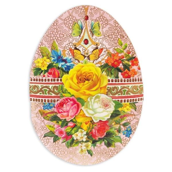 パンチスタジオ イースターカード 立体 Lサイズ ピンクのイースターエッグ グリーティングカード ダイカット Easter Buyee Buyee บร การต วกลางจากญ ป น ซ อจากประเทศญ ป น