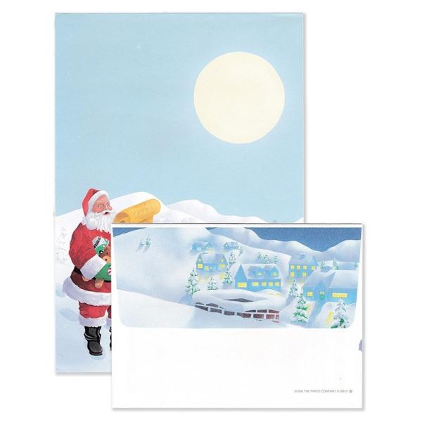 The Paper Company レターセット 便箋6枚 封筒3枚 屋根の上のサンタクロース クリスマス レトロ Buyee Buyee บร การต วกลางจากญ ป น ซ อจากประเทศญ ป น