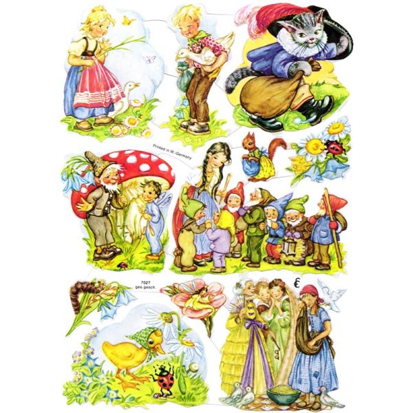 素　材：紙製サイズ：約 縦23.5 横16.5(cm)※定形外郵便物可ブランド：エルンスト・フライホーフデザイン：クロモス シート 童話 動物 子供          ハイセンスで美しいクロモス。様々な有名な童話の幾つかのシーンが描かれてい...