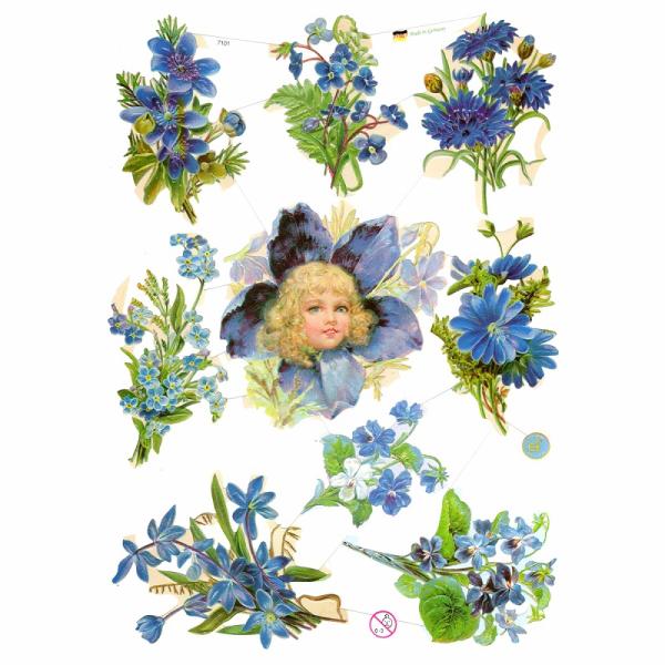 サイズ：23.5×16.5cm素　材：紙製※定形外郵便物可ブランド：エルンスト・フライホーフデザイン：フラワー ブルードイツからアンティーク、クラシック調の美しいデザインを送り出すErnst Freihoff(エルンスト・フライホーフ)ハイ...