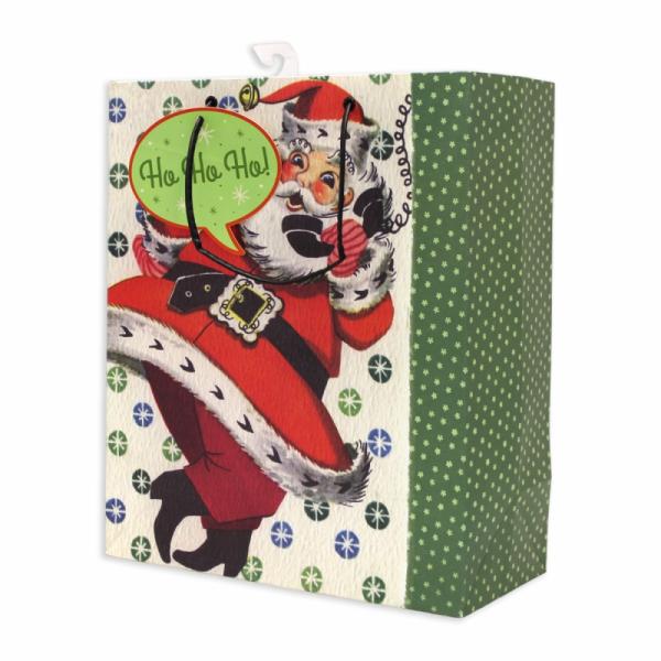 The Gift Wrap Company 【クリスマス】 ギフトバッグ (電話中のサンタクロース）