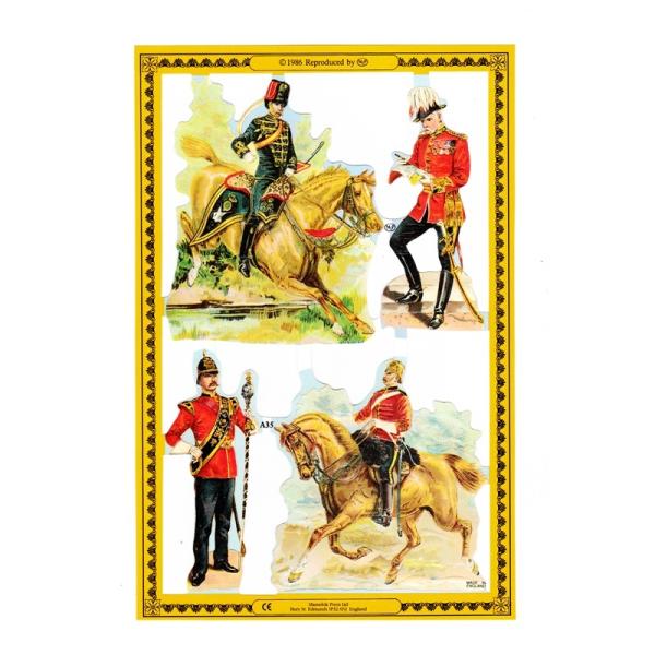 サイズ：約幅23.5×高さ16.0cm素　材：紙製※定形外郵便物可ブランド：マメロックデザイン：クロモス シート イギリス 英国 紳士ハイセンスで美しいクロモス。英国の紳士を描いています♪ダンディな風貌がとてもかっこいいですね♪エンボス加工...