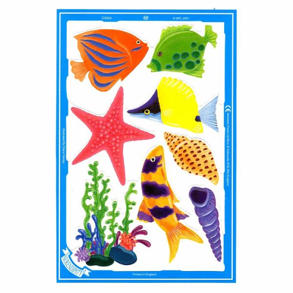 サイズ：約幅23.5×高さ16.0cm素　材：紙製※定形外郵便物可ブランド：マメロックデザイン：クロモス シート 海 魚 貝ハイセンスで美しいクロモス。カラフルな魚や貝などの海の生き物が描かれています。エンボス加工なのでぽこっと浮きでたデザ...