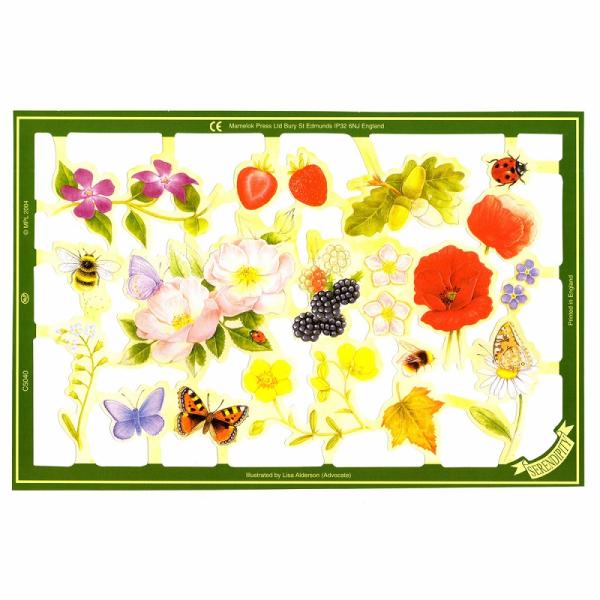 サイズ：約23.5*16.5cm/エンボス加工素　材：紙製※定形外郵便物可デザイン：フラワー 虫ポーランドで誕生し、イギリスからヴィクトリアクラシックを送り出すMamelok(マメロック)レトロなイラストがデザインされた、ハイセンスで美しい...