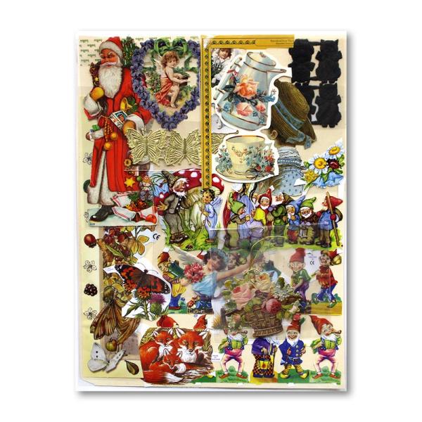 ※定形外郵便物OK台紙size：約30〜32×23cm（商品によって台紙のサイズに幅があります）デザイン：クロモス シート 人物 動物 昆虫 花 などの詰め合わせ       ポーランドで誕生し、イギリスからヴィクトリアクラシックを送り出す...