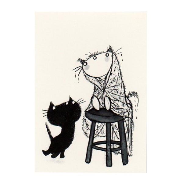 Art Unlimited ネコのポストカード ピムとポム 毛布にくるまる グリーティングカード Fwc299 雑貨ロビン ヤフー店 通販 Yahoo ショッピング