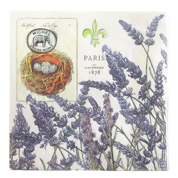 サイズ：縦幅25.0×横幅25.0cm（広げた状態）　　　　縦幅12.5×横幅12.5cm（折りたたんだ状態）20枚入り素　材：紙※定形外郵便物OKブランド：Michel Design Worksデザイン：ペーパーナプキン 花 巣 タマゴ ...