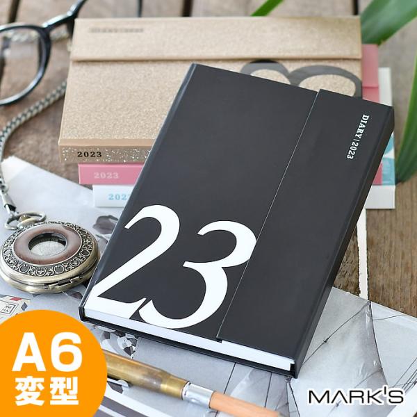 手帳 21年 マグネット21 A6 変型 マークス Mark S スケジュール帳 12月始まり 月曜始まり ウィークリー レフト 21wdr Ahf01 おしゃれ Dejapan Bid And Buy Japan With 0 Commission