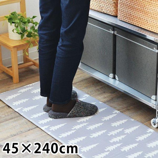 拭ける キッチンマット 北欧風 45 240 オカトー おしゃれ 北欧柄 撥水 おすすめ かわいい 240 クッション Pvc 防水 冷え防止 水ぶきok 雑貨ショップドットコム 通販 Yahoo ショッピング