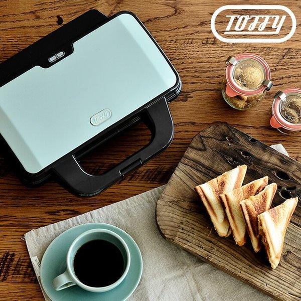 Toffy ホットサンドメーカー K-HS1 電気 耳まで焼ける ホットサンド ダブル 8枚切り 10枚切り 食パン おしゃれ かわいい お手軽 ギフト トフィー ラドンナ :593608-40102:雑貨ショップドットコム 通販 toffy サンドウィッチ