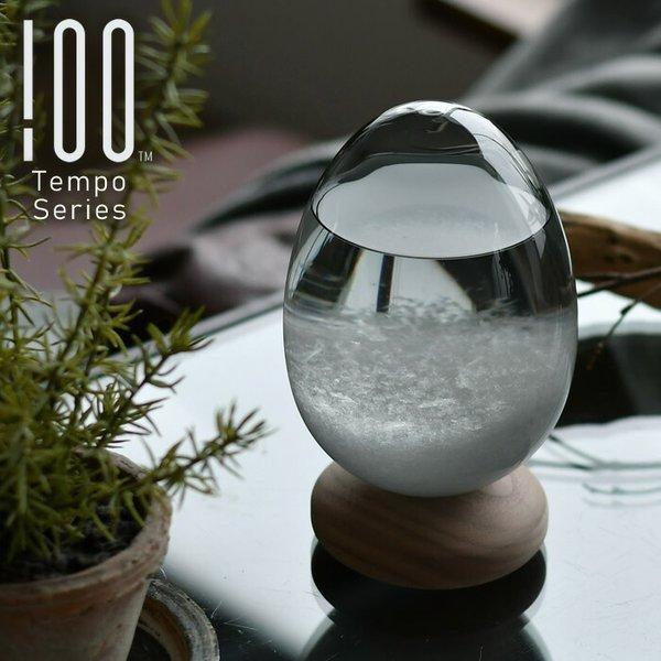 テンポパルス Dawn ストームグラス Tempo Pulse 正規品 100percent スタンド付き おしゃれ ドーン 北欧 雑貨 オブジェ ガラス グレー ギフト プレゼント 雑貨ショップドットコム 通販 Paypayモール