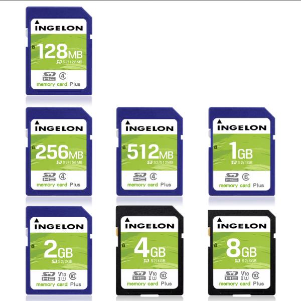 SDカード容量128MB/256MB/512MB/1GB/2GB/4GB/8GB 読み取り100MB スマホ