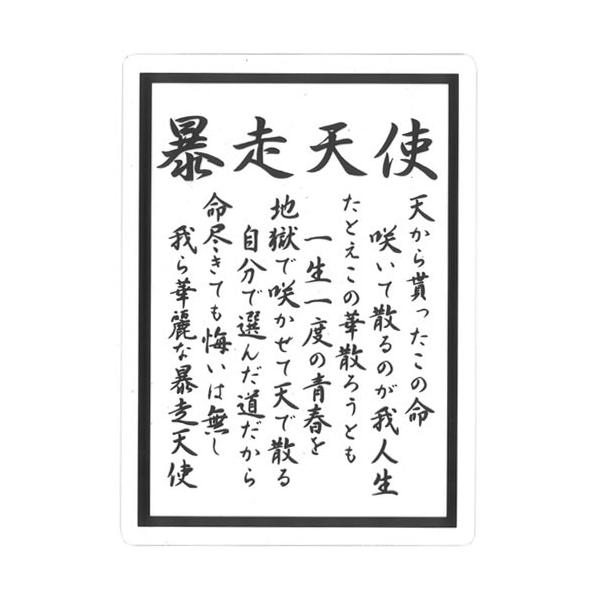 透明 ツッパリ下敷き 暴走天使 B5 定形外郵便可 : 雑貨天国 - 通販