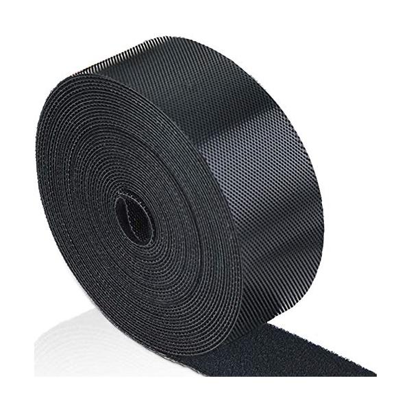 ・黒 7mx30mm ・1.幅広 超ロングタイプ サイズ：30mmx7m　幅広30mm、たっぷり7mサイズで、結束物の大きさは問わない、はさみなどで簡単にカットでき、マジック バンド自由な長さに調節して利用できます。無駄もなく、経済的です。...
