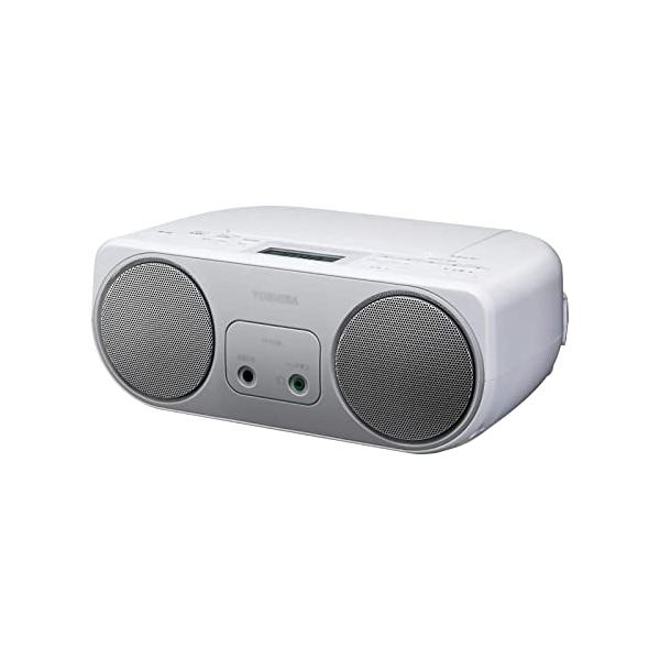 東芝 CDラジオ シンプルコンパクト TY-C150 (S) シルバー : 雑貨Victor