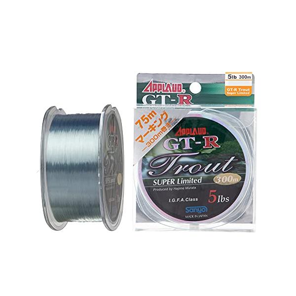 他サイト： サンヨーナイロン ナイロンライン アプロード GT-R トラウト スーパーリミテッド 300m 2.04号 10lb カムフラージュカラーリーフの商品画像