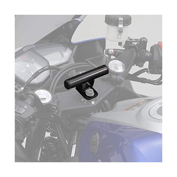 他サイト： デイトナ バイク用 クランプバー ステム用 マルチバーホルダー ショート&amp;ロー(100mm) ブラック 92750の商品画像