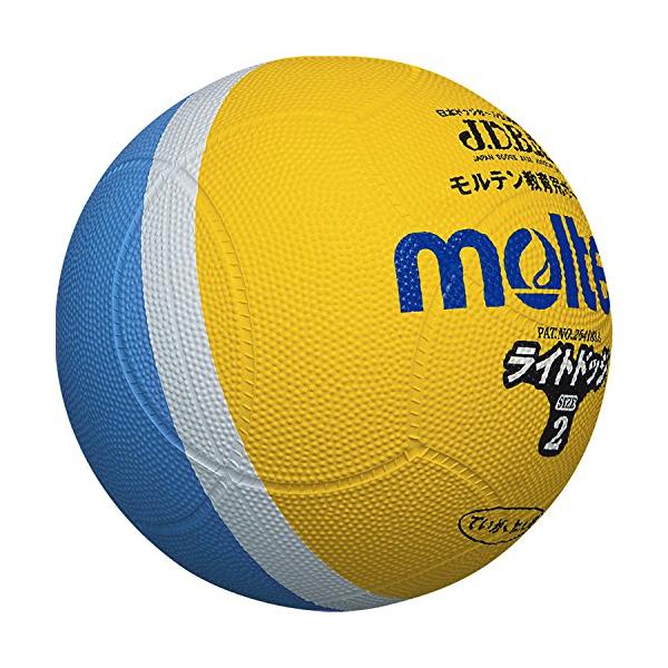 ・レモン×サックス(SLD2LSK) 軽量2号 SLD2LSK・・Color:レモン×サックス(SLD2LSK)・日本ドッジボール協会推薦球(軽くて当たっても衝撃が低いのでボールを怖がらずに楽しめます)・2号球対象: 小学校教材用(軽量型)...