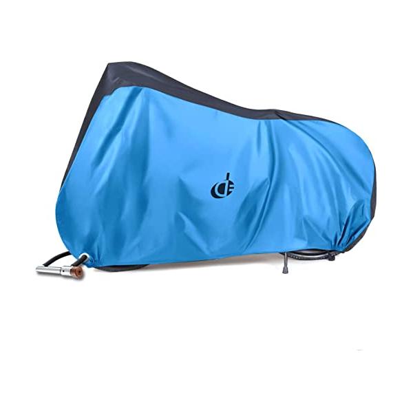 ・ブルー&amp;ブラック  ・・Color:ブルー&amp;ブラック・【高品質素材：高い耐久性】：190T高密度の100％ナイロン生地、長期継続利用が可能。精密な二重縫製で作り、丈夫で柔らかくて、破れにくいのです。そして、雨、強風、ほこり...