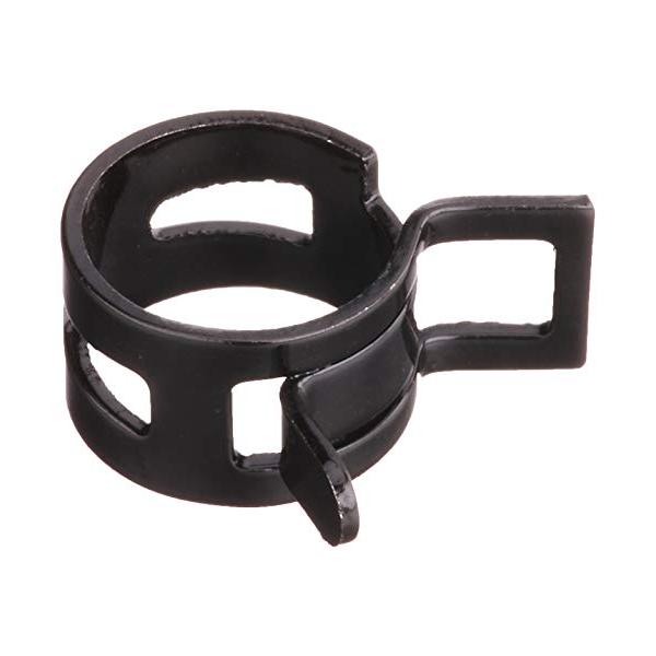 他サイト： キジマ(Kijima) バイク バイクパーツ ホースパワーバンド スチール ブラック 外径11mm対応 5個入り 104-2315の商品画像