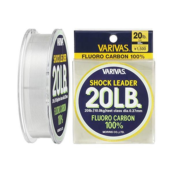 他サイト： モーリス(MORRIS) ショックリーダー バリバス フロロカーボン 30m 5号 20lb ナチュラルの商品画像
