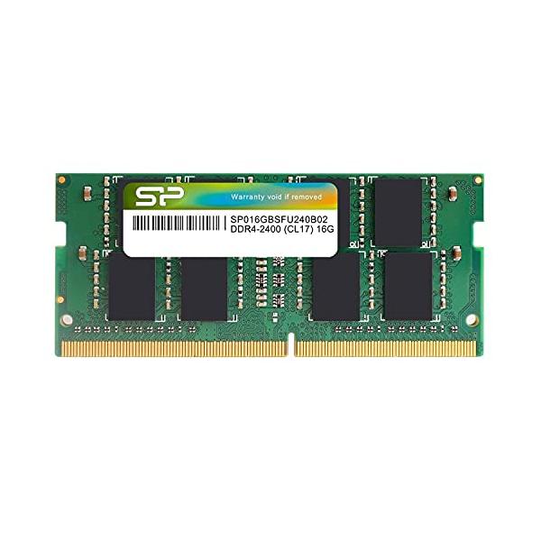シリコンパワー ノートPC用メモリDDR4-2400(PC4-19200) 16GB×1枚