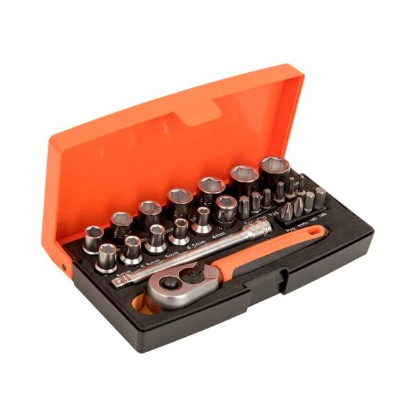 バーコ 1/4ソケットレンチセット SL25 差込角:6.35mm 25点 1