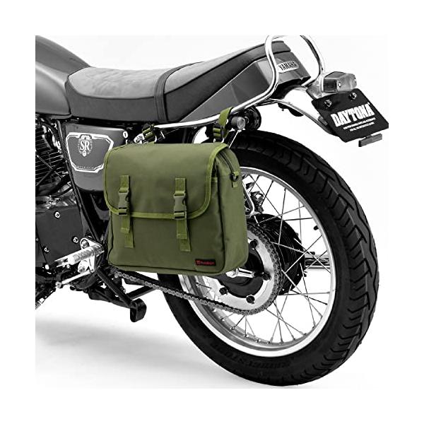 デイトナ ヘンリービギンズ バイク用 サイドバッグ 10L グリーン