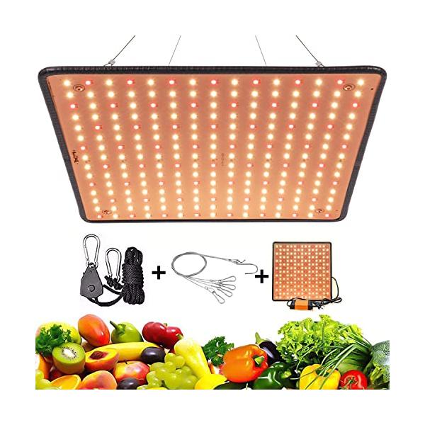 GREENSINDOOR 植物育成ライト LED 植物ライト 400W相当 暖色系 室内