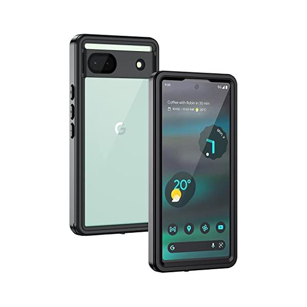 Lanhiem Google Pixel 6A 防水ケース 完全防水 IP68米軍規格 耐衝撃