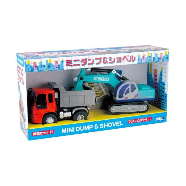 (未使用･未開封品)　フリクション ミニダンプ&amp;ショベル og8985z Amazon.co.jp: トイコー(Toyco) フリクション ミニダンプ