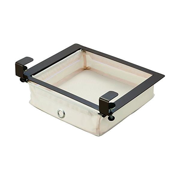 他サイト： アイメディア 机下 デスク下 収納ボックス 引き出し デスク下 取り付け引き出し テーブル 後付け引き出し スペース活用 机下収納 デスク下収納の商品画像