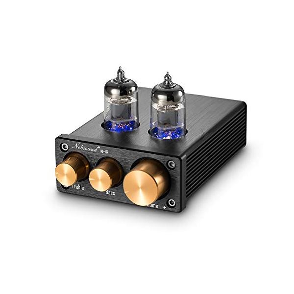ミニ真空管プリアンプ Nobsound NS-10P Mini Hi-Fi AUX 真空管 プリアンプ ライン プリアンプ
