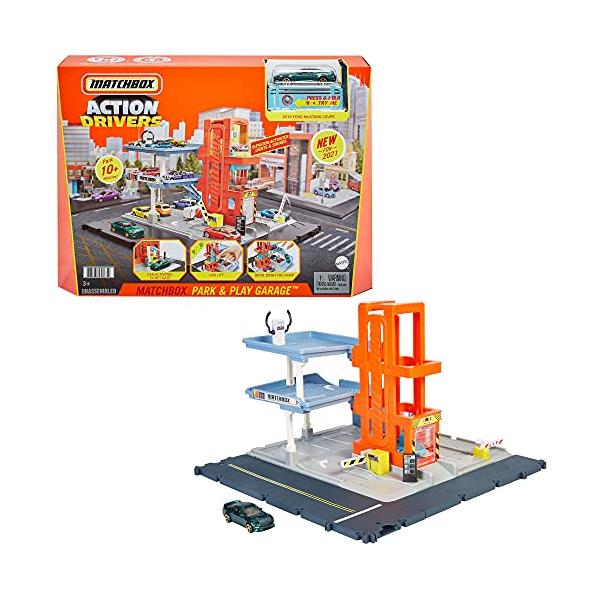 Matchbox パーキングステーション 【ミニカー1台付】 HBL60 マッチボックス(Matchbox) パーキングステーション 【ミニカー1