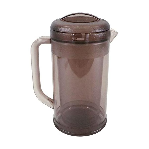 ・スモークブラウン 1.7L PPT371・・Size:1.7LColor:スモークブラウン・サイズ:φ140×H280mm・重量:0.87kg・素材・材質:ポリカーボネイト樹脂・原産国:日本・容量:1.7L