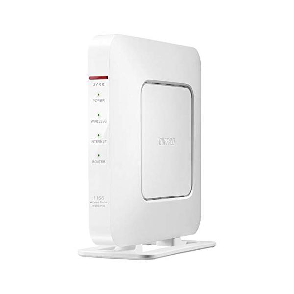 BUFFALO バッファロー 無線LAN親機 無線LANルーター WSR-1166DHP4-BK 11ac対応 866＋300Mbps バッファロー WSR-1166DHP4-WH 無線LAN親機 11ac/n/a/g/b 866+300Mbps