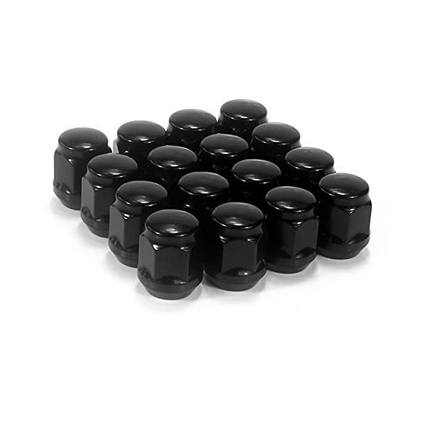 他サイト： GAsupply ラグナットスーパーコンパクト ホイールナットM12 x P1.25 19HEX 袋タイプ 個数:16個入 袋タイプ ブラックの商品画像