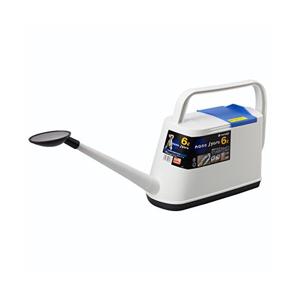 他サイト： タカギ(takagi) ジョウロ ジョーロ NANOジョロ 6L 水がこぼれにくい ホワイト GJ006FJの商品画像