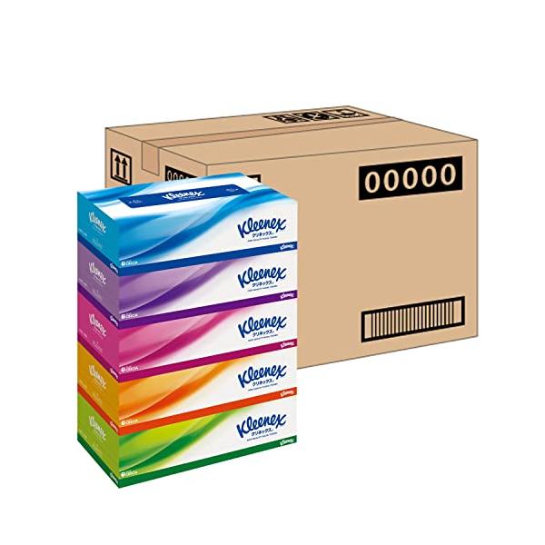 他サイト： ティッシュ 360枚(180組) 60箱 クリネックス (ケース品)の商品画像