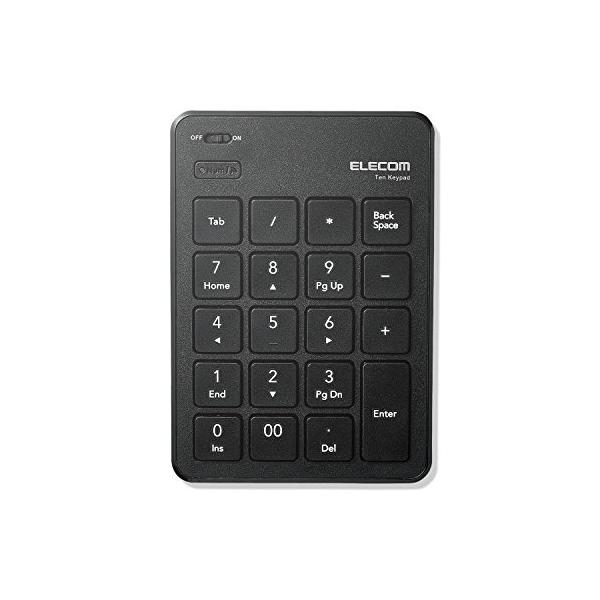 他サイト： エレコム テンキー Bluetooth パンタグラフ 薄型 ブラック TK-TBP020BKの商品画像