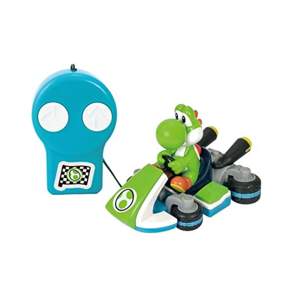 ヨッシー・ヨッシー W205×D125×H100mm 4562・・Color:ヨッシー・リモートコントロールカーマリオカートシリーズ。8DXモデル。前進後進はコントローラーの2つのボタンで操作。後進時はカーブしながら走ります。・(C)Nin...