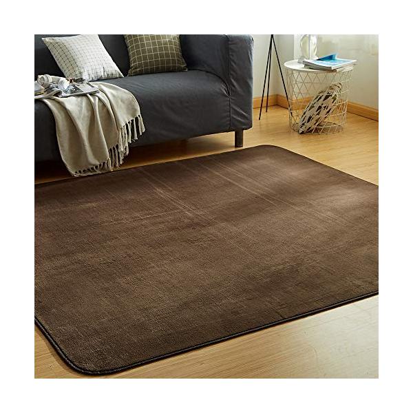 【サイズ:200×250cm_色:ブラウン】VK Ingeroom カーペット Amazon | VK Ingeroom カーペット ラグ 極厚25mm 約3畳 厚手