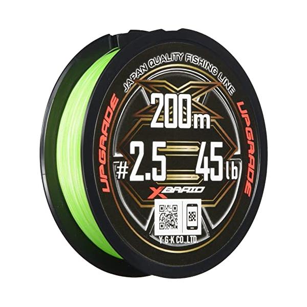 エックスブレイド(X-Braid) アップグレード X8 200m 2.5号 45lb