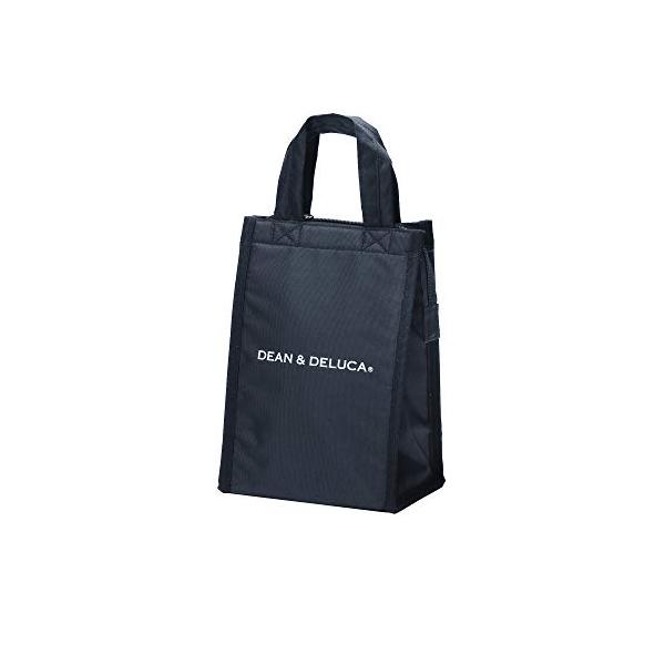 DEAN & DELUCA かごバッグ未使用タグ付き・保冷バッグ付き DEAN&DELUCA クーラーバッグ ブラックS 保冷バッグ ファスナー付き
