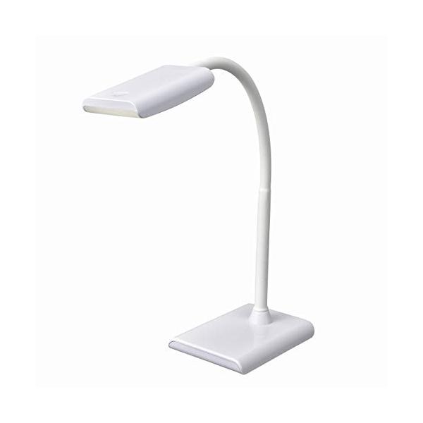 他サイト： オーム(OHM) オーム電機 LEDデスクランプ DS-LS16P-W ホワイトの商品画像