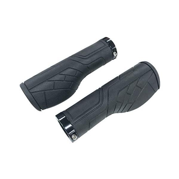 他サイト： ノグチ(NOGUCHI) グリップ NGS-005 ロング128mm×ロング128mm 左右セット ブラックの商品画像