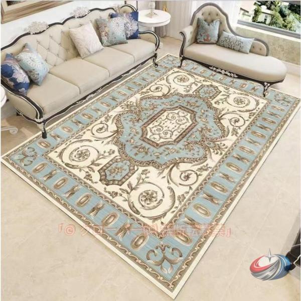 ラグカーペット 3畳用 200×300 花柄ゴブラン 厚手 ピークル ピンク/グリーン選べる ホットカーペットカバーにも 玄関〜リビングを華やかにする絨毯